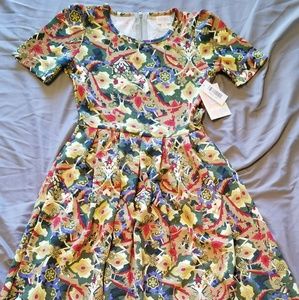 NWT LulaRoe Amelia Dress XS